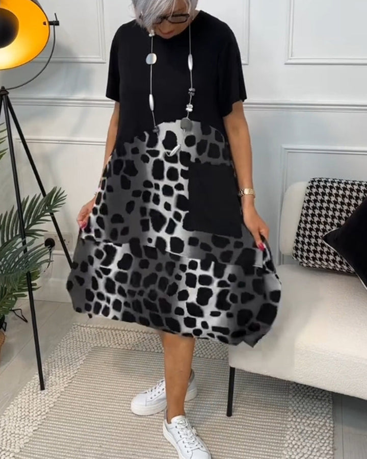 Lina | Robe d'été légère avec col rond