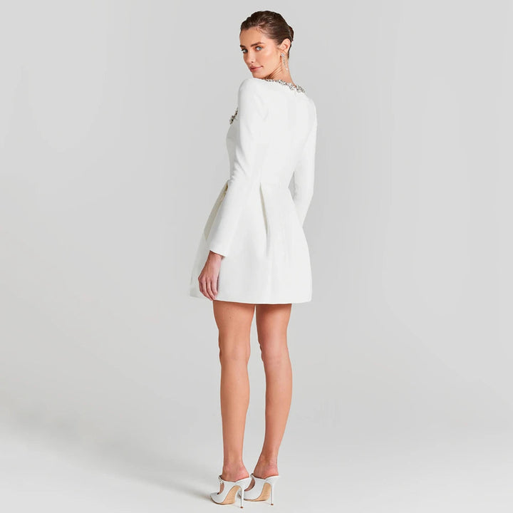 Barbara - Robe Mini en Velours
