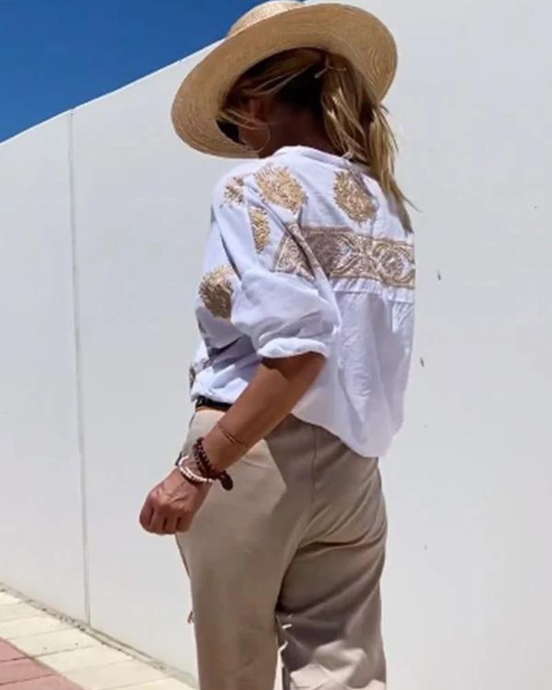 SALMA - CHEMISE DÉCONTRACTÉE
