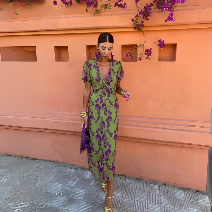 Danielle™ | Robe Florale Femme Chic