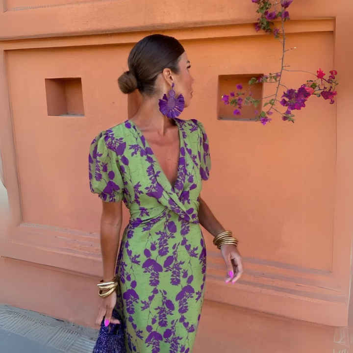 Danielle™ | Robe Florale Femme Chic