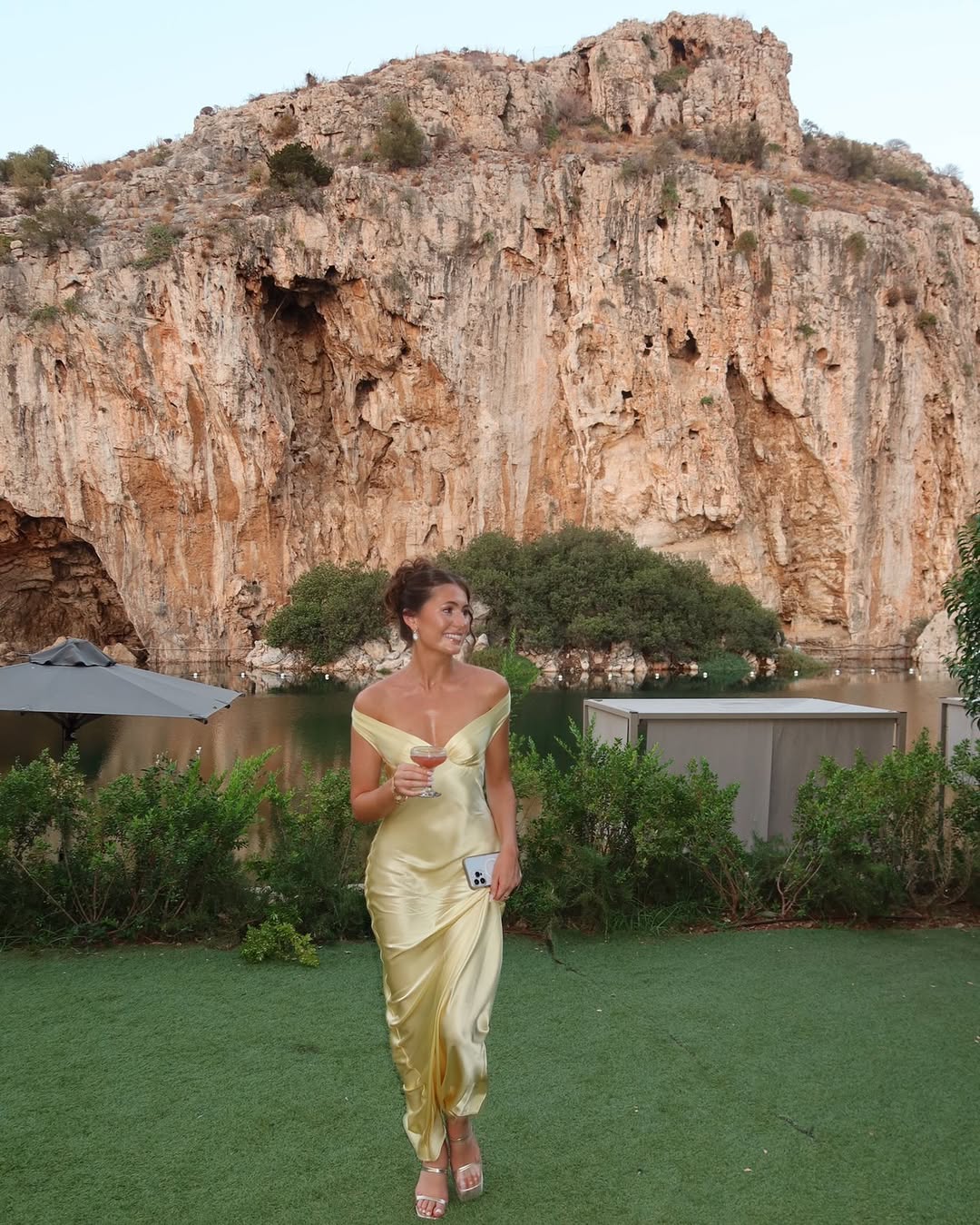 Poppy | Robe Maxi Satin Dos Nu