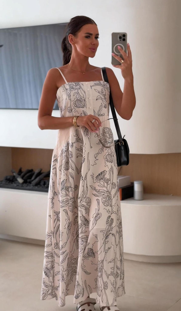 Claudie | Robe midi élégante