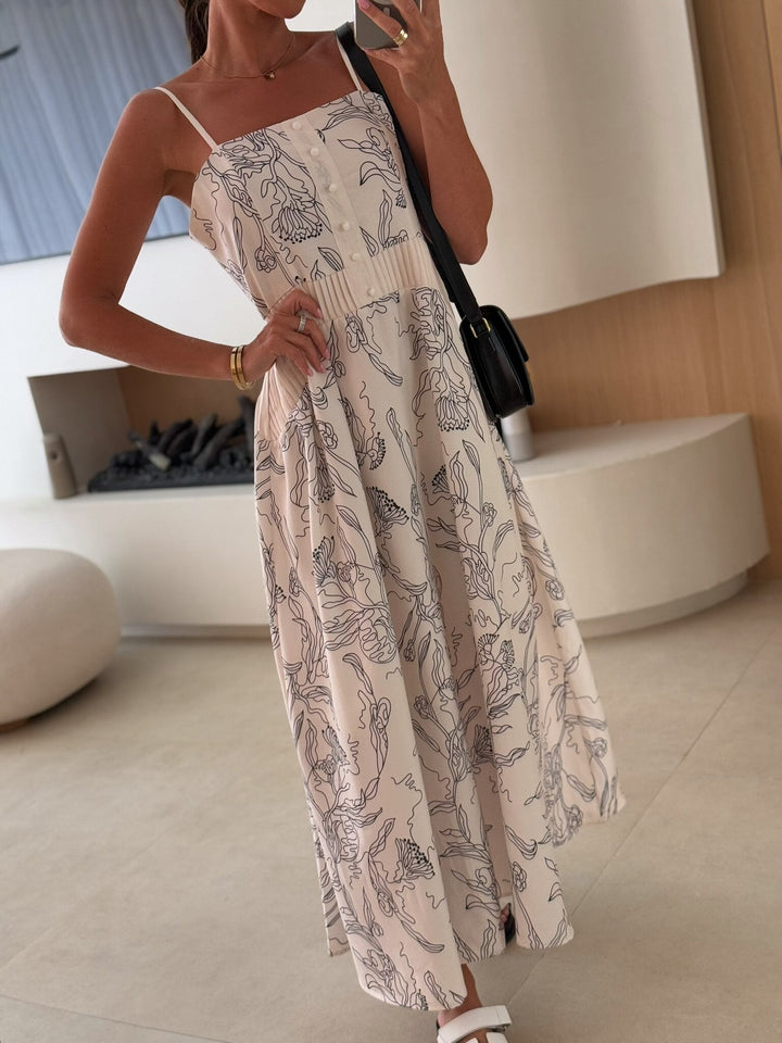 Claudie | Robe midi élégante