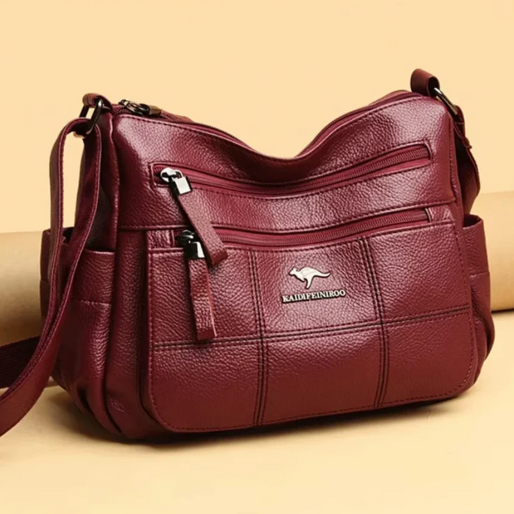 Sac à main en cuir lisse Davina