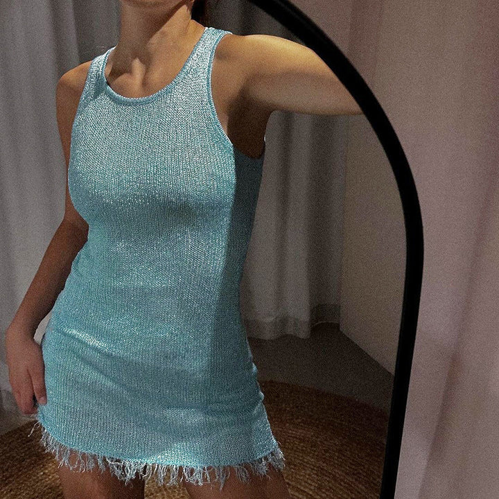 Eliza : Robe Mini Étincelante