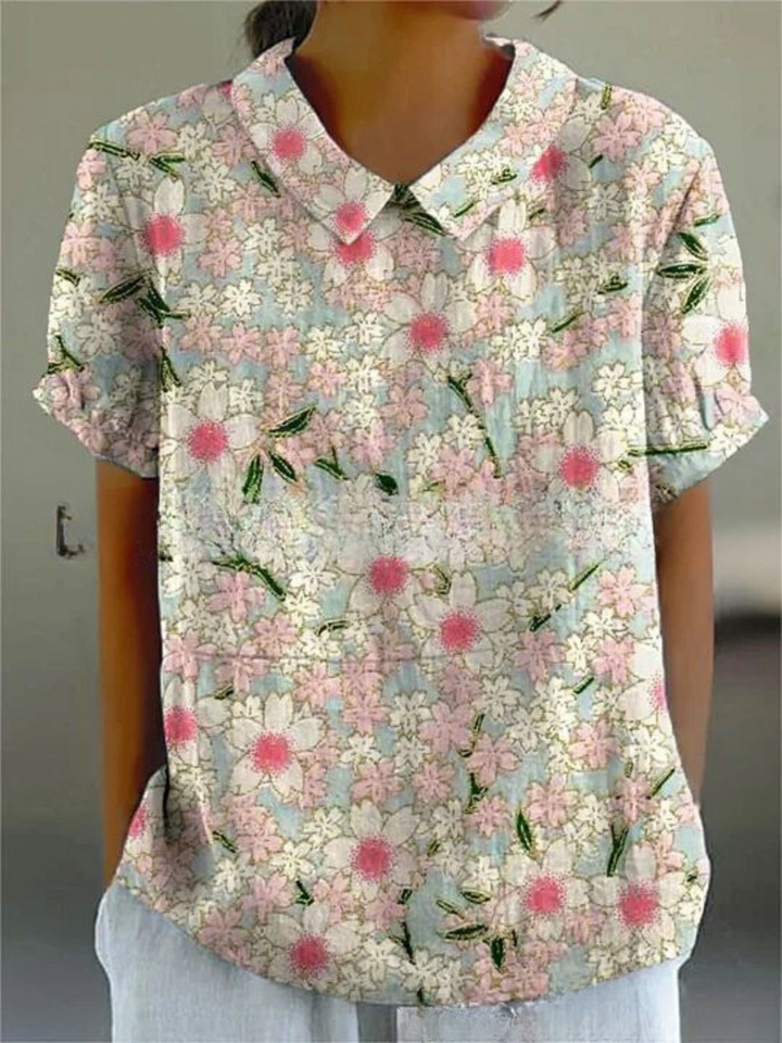 Fiorella | Chemise Légère avec Imprimé Floral