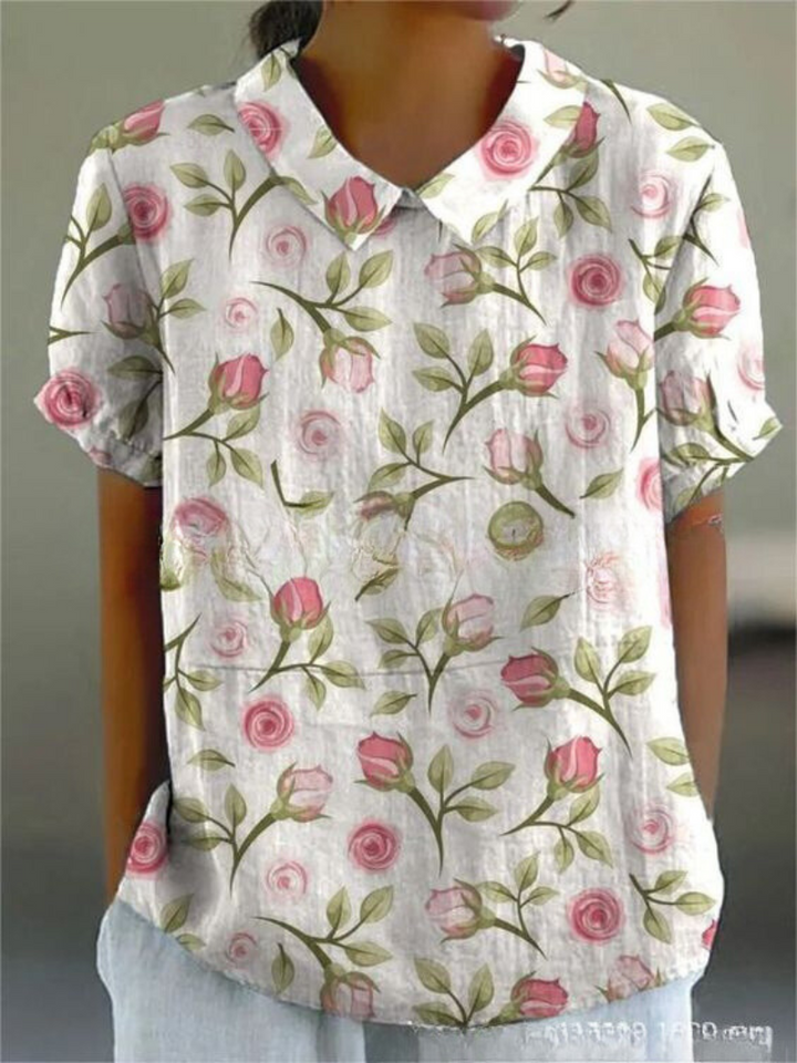 Fiorella | Chemise Légère avec Imprimé Floral