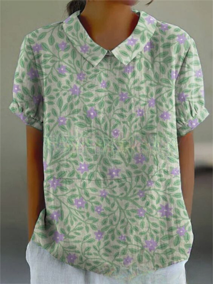 Fiorella | Chemise Légère avec Imprimé Floral