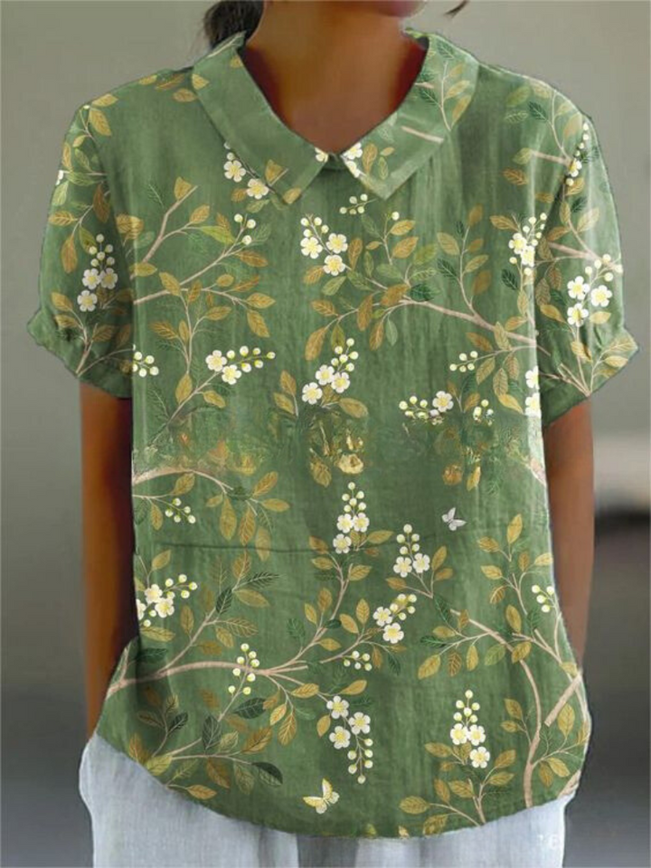 Fiorella | Chemise Légère avec Imprimé Floral