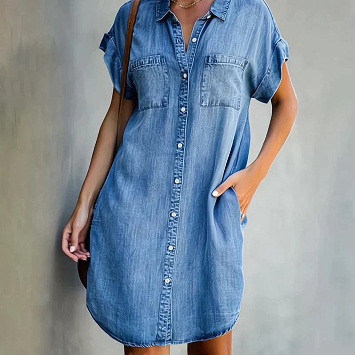 Aubree | Robe Casual en Jean