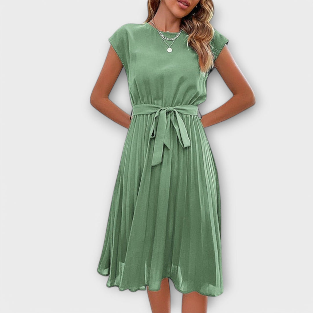 Claire | Robe plissée décontractée