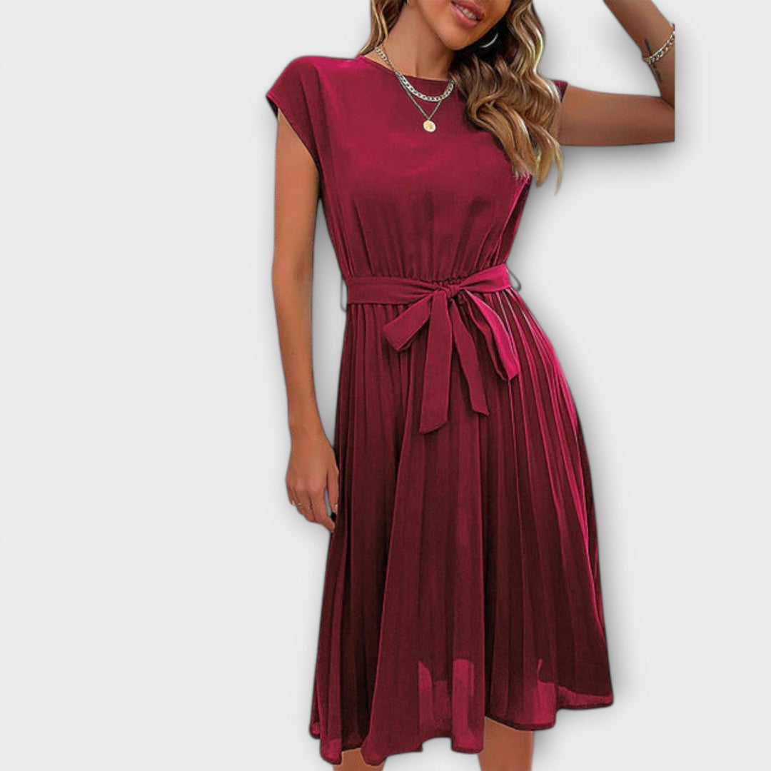 Claire | Robe plissée décontractée