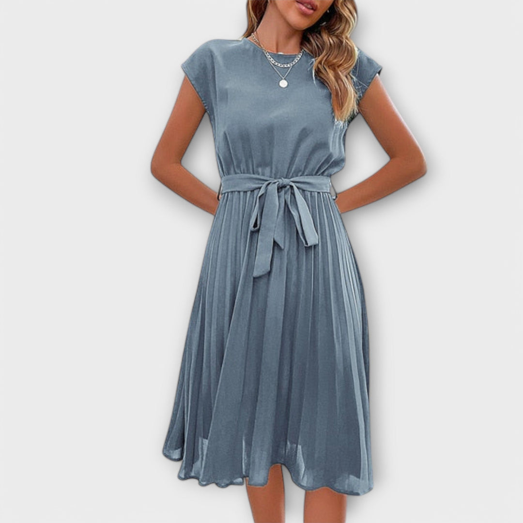 Claire | Robe plissée décontractée