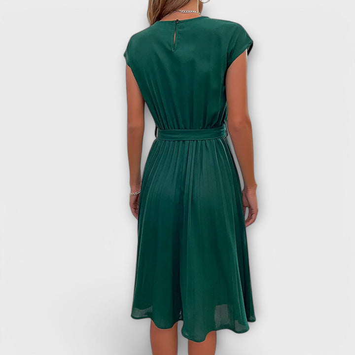 Claire | Robe plissée décontractée