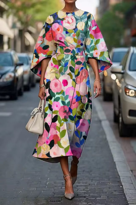 Celeste™ | Robe Fleurie Élégante