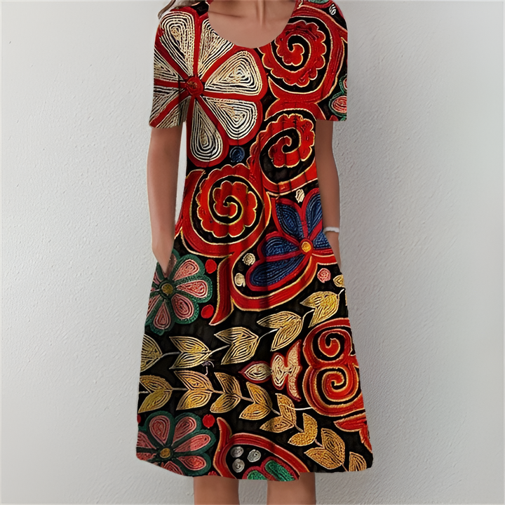 Robe Florale Classique Heather™