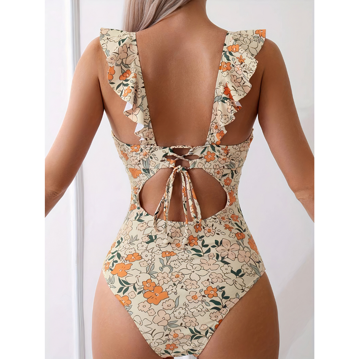 Florence Élégance – Maillot de bain raffiné avec des accents féminins