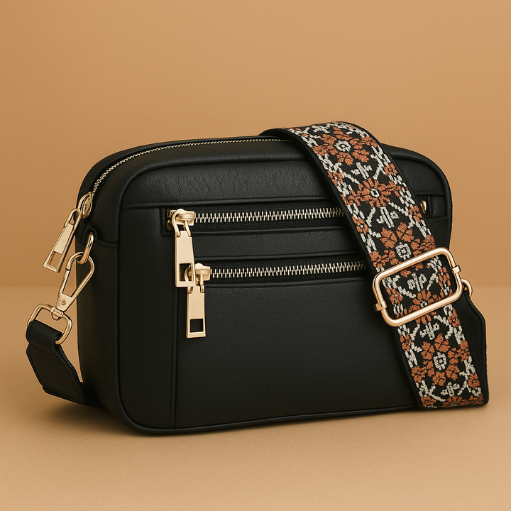 Sac Nylah en Bandoulière avec Sangles Colorées