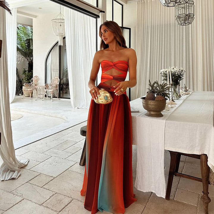 Laney : Robe Maxi Sans Bretelles