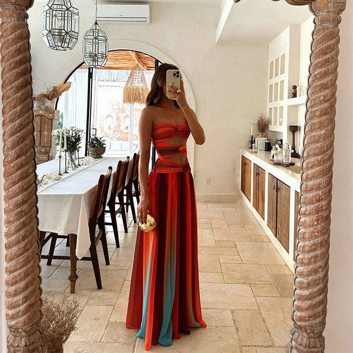 Laney : Robe Maxi Sans Bretelles