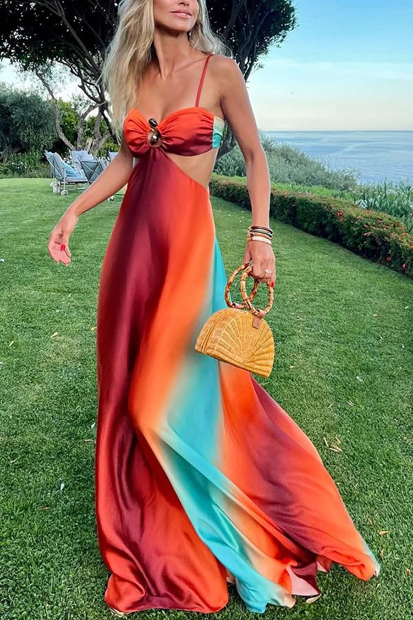 Harlow : Robe Maxi Coucher de Soleil