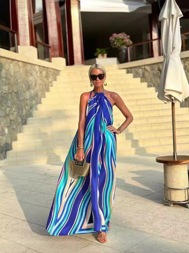 Robe Longue Halter Carrie™