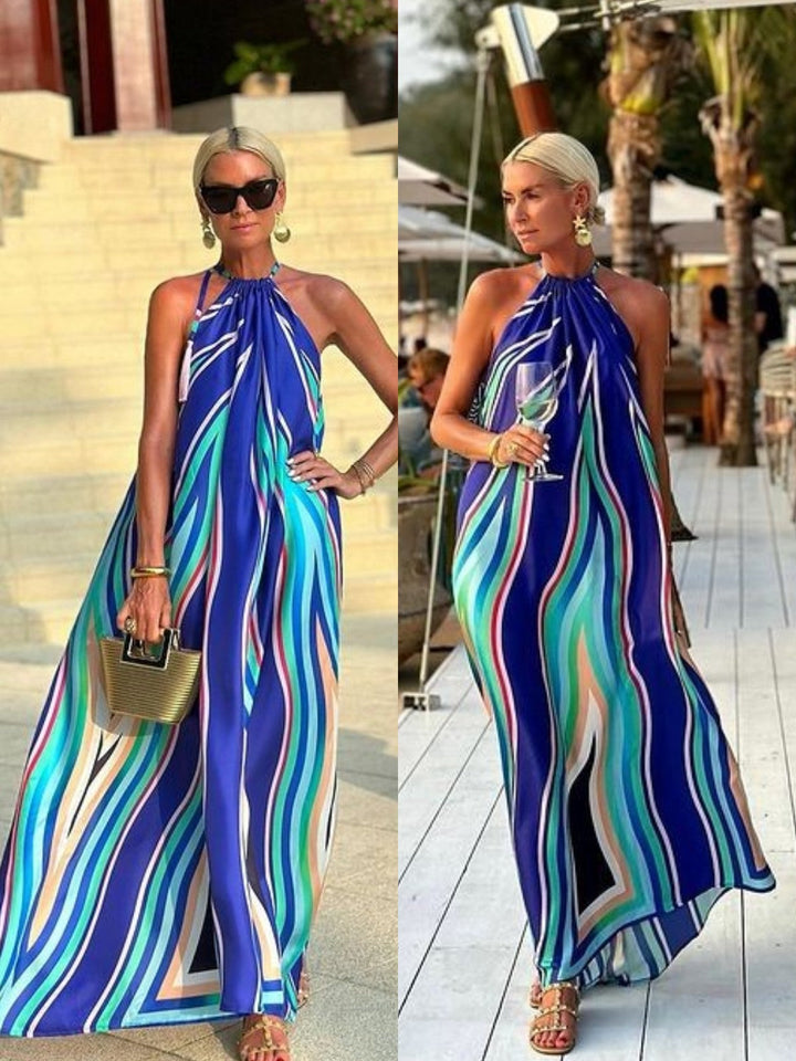 Robe Longue Halter Carrie™