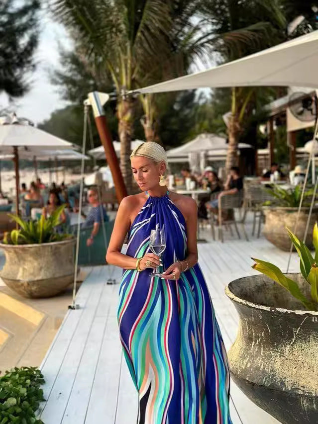 Robe Longue Halter Carrie™