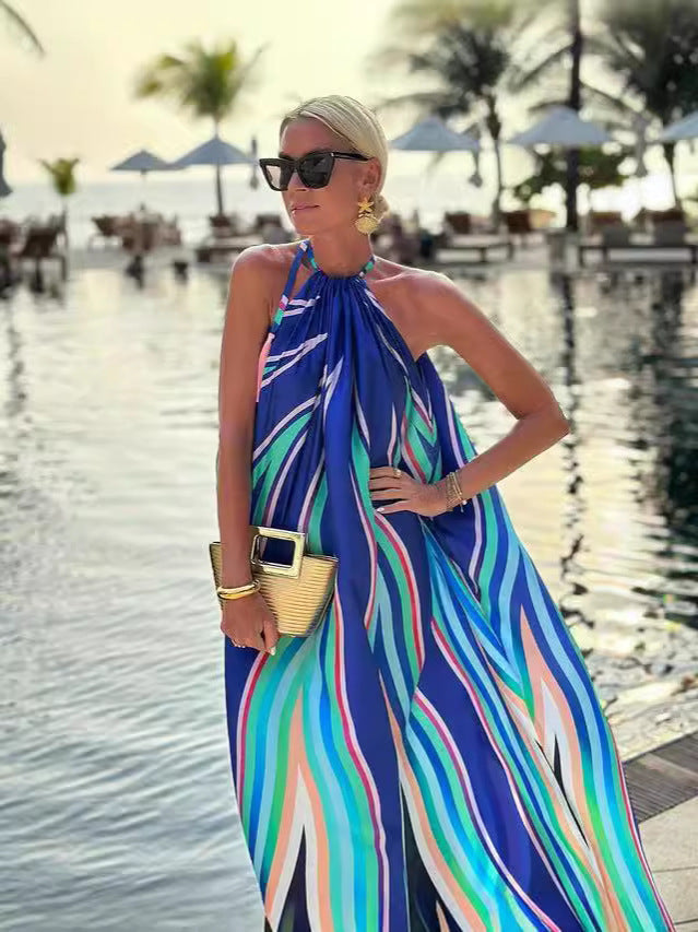 Robe Longue Halter Carrie™