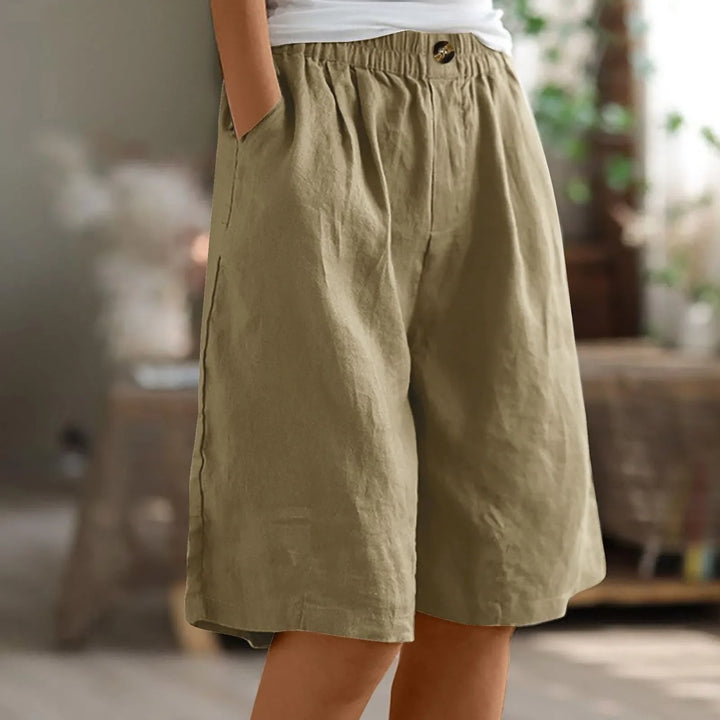 Lilly | Shorts confortables avec taille élastique et poches