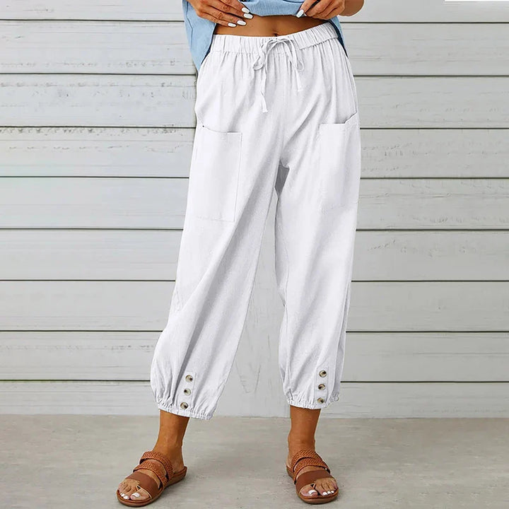 Alaina | Pantalon Harem taille haute
