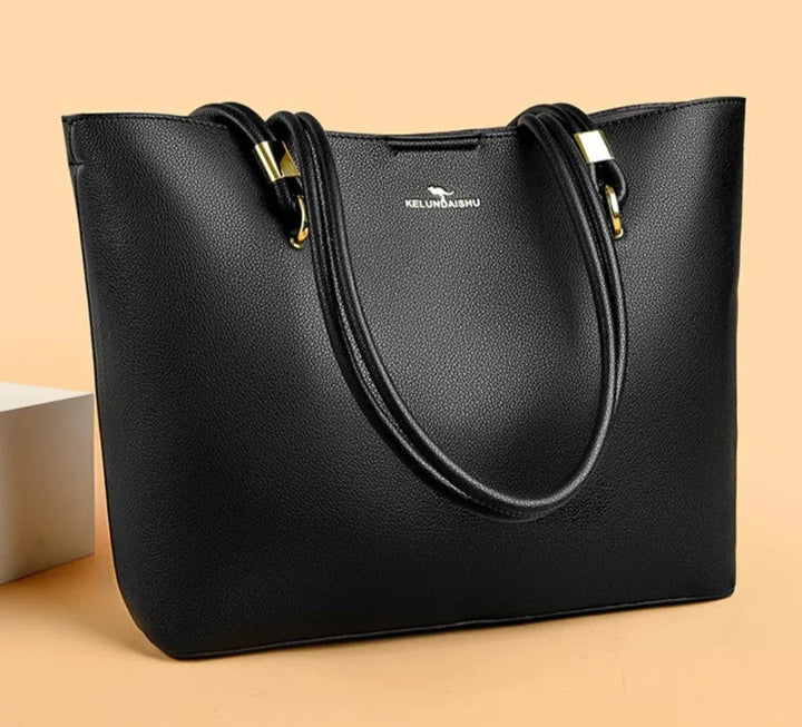 Sac fourre-tout décontracté en doux tissu kangourou