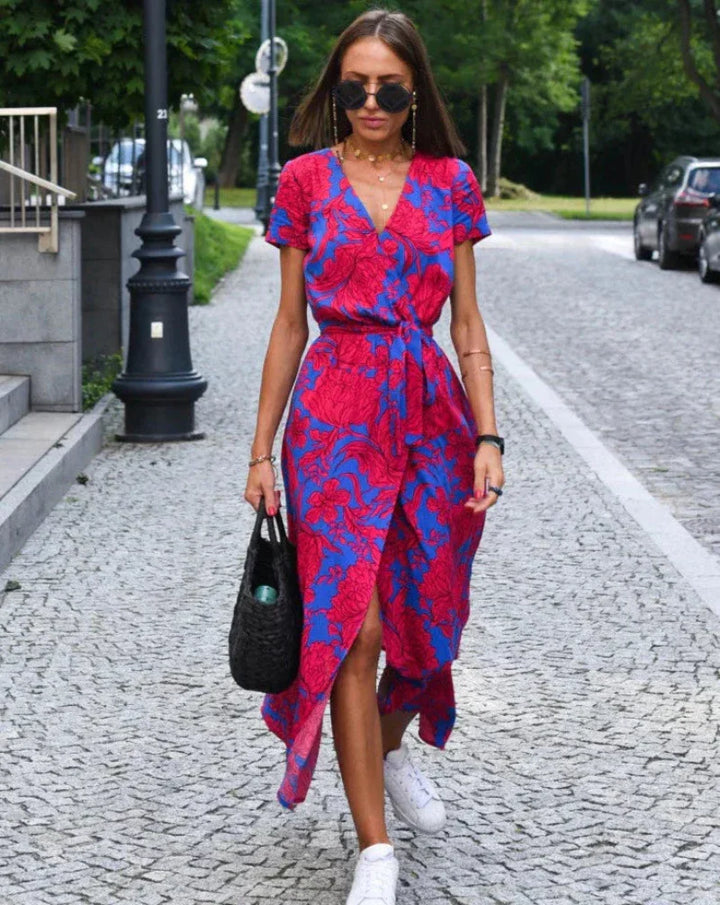Linda - Robe florale élégante