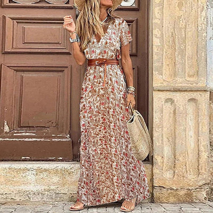 MAYLA | Robe Bohème Élégante avec Ceinture Offerte