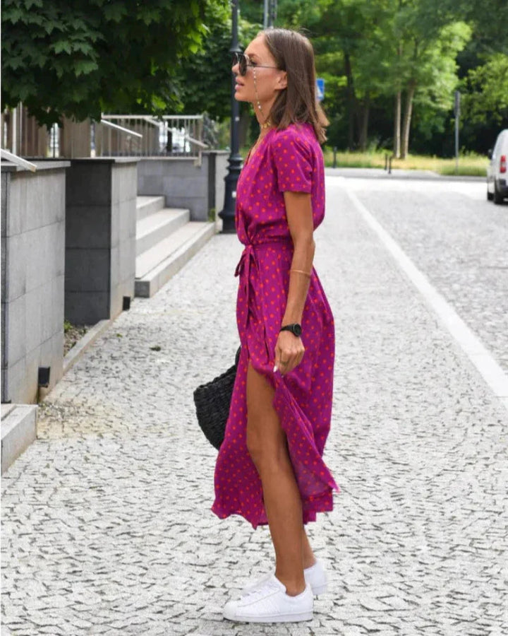 Linda - Robe florale élégante