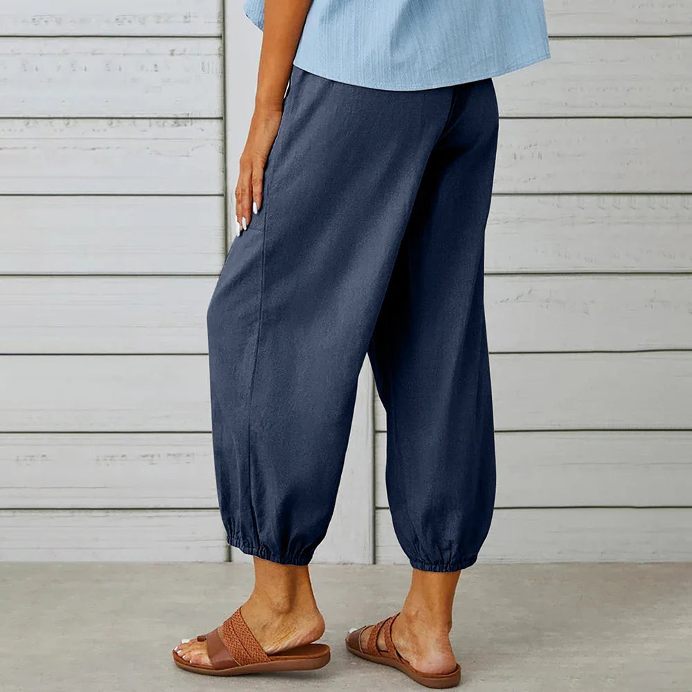 Alaina | Pantalon Harem taille haute