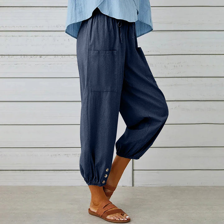Alaina | Pantalon Harem taille haute
