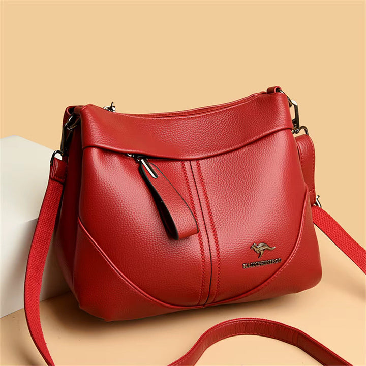 Sac Messenger en Cuir Souple Savine