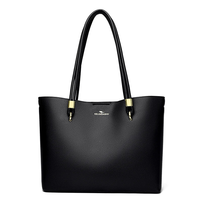Sac fourre-tout décontracté en doux tissu kangourou