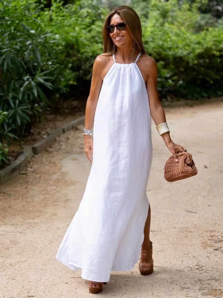 Robe Longue Halter Gina™