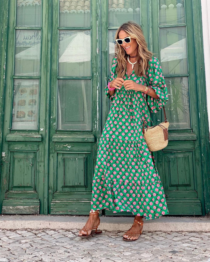 Amaya | Robe Midi Élégante