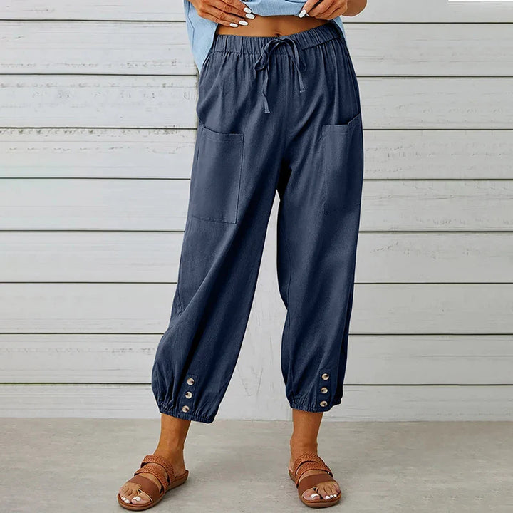 Alaina | Pantalon Harem taille haute