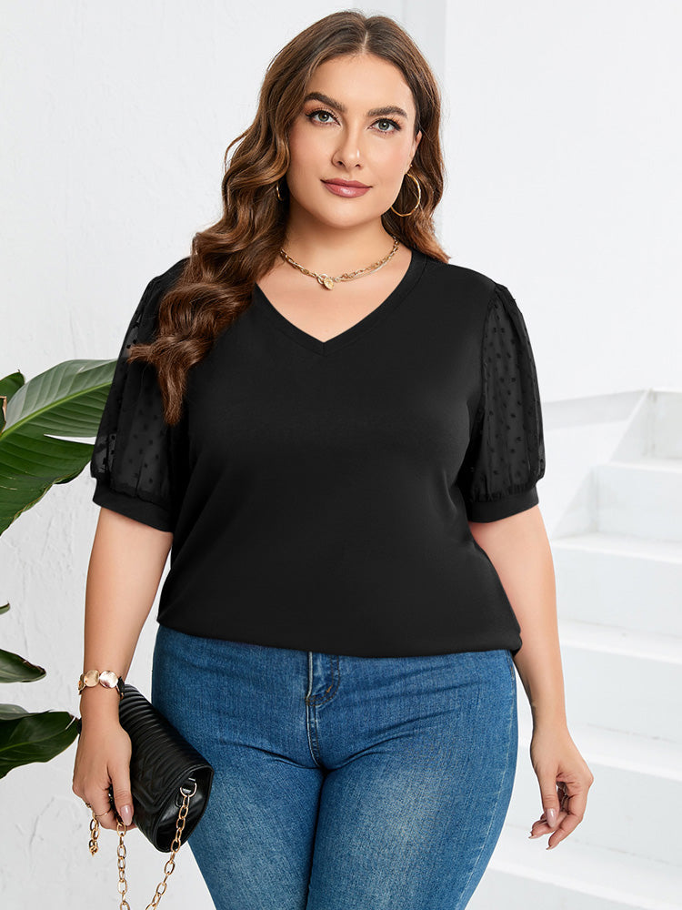 Véronique™ | Blouse Élégante avec Manches Volantes