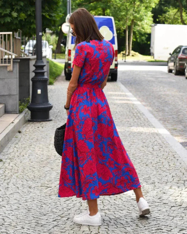 Linda - Robe florale élégante