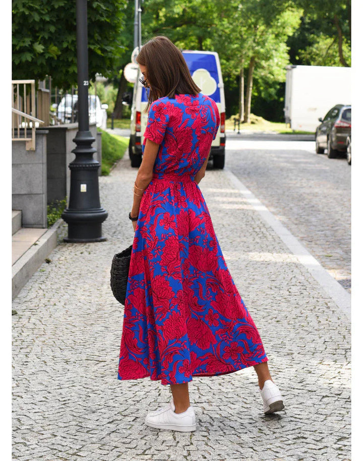 Suzanne - Robe élégante avec décolleté en V