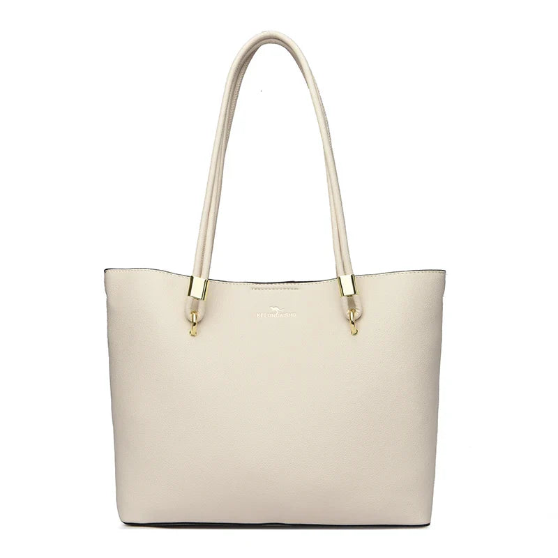 Sac fourre-tout décontracté en doux tissu kangourou