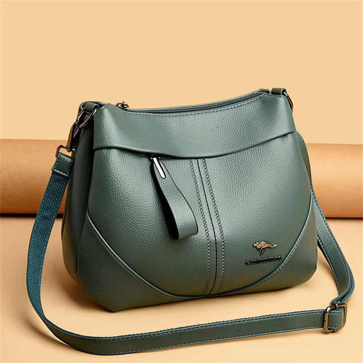 Sac Messenger en Cuir Souple Savine