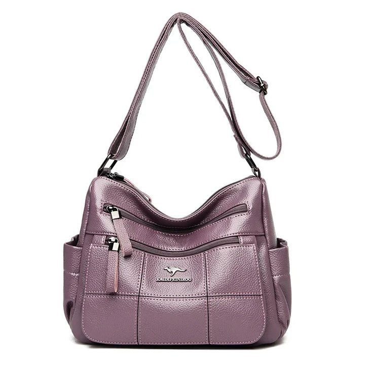 Sac à main en cuir lisse Davina