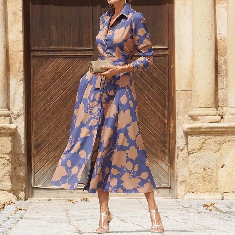 Élise | Robe chic à manches longues